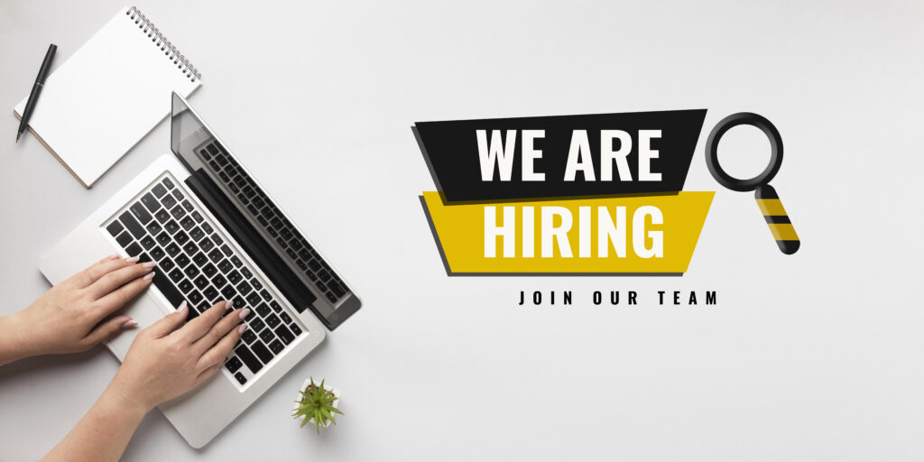 we are hiring digital collage