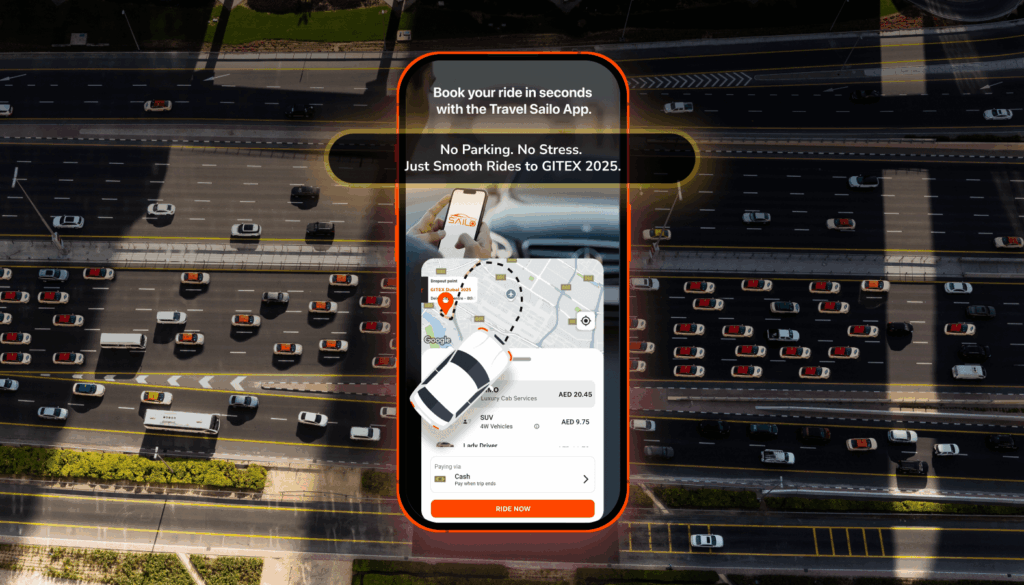 Get around GITEX Dubai without parking – Travel Sailo ride to DWTC tech expo